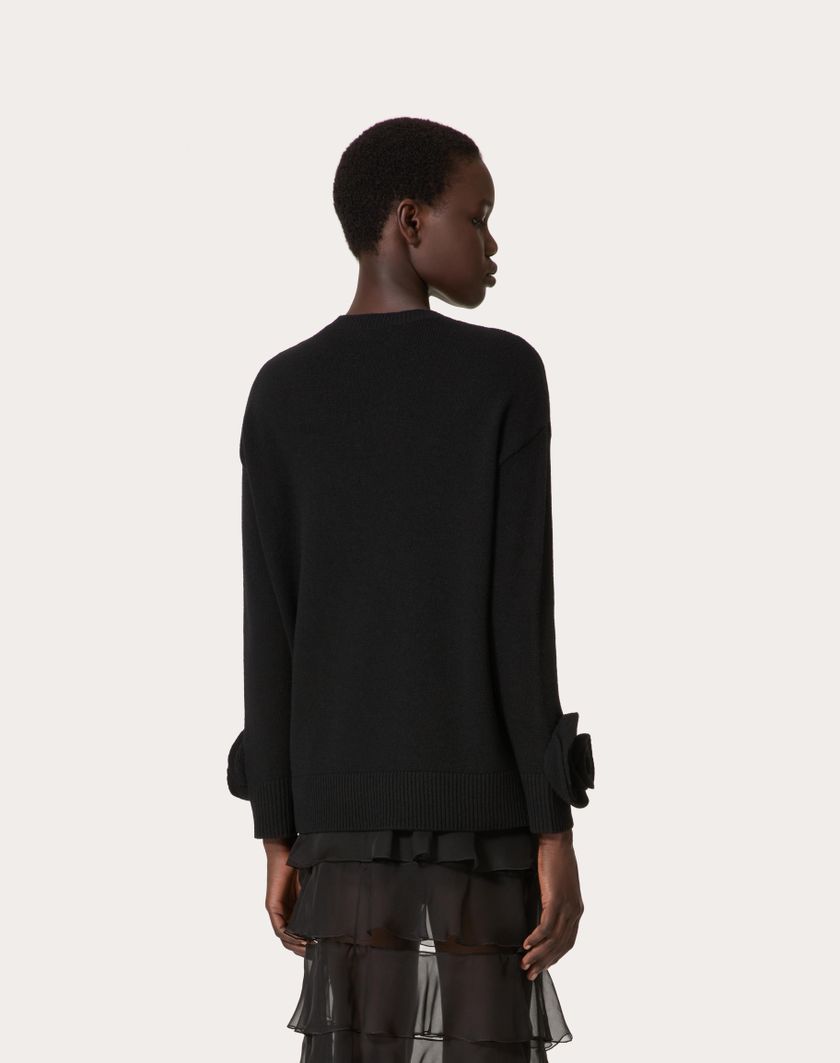 Valentino Handbags Maglia In Lana per Donna in Nero | Valentino IT Promozione Limitata