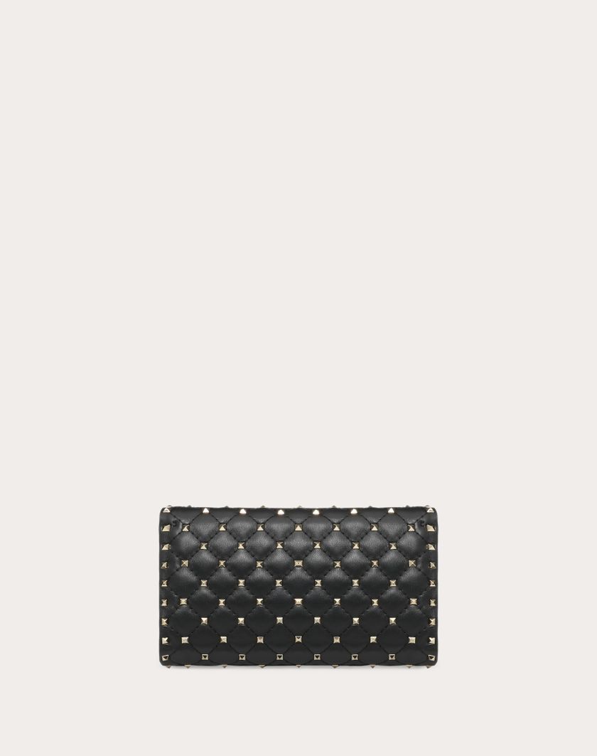 Valentino Handbags Borsa A Tracolla Rockstud Spike In Nappa per Donna in Poudre | Valentino IT Saldi Di Fabbrica