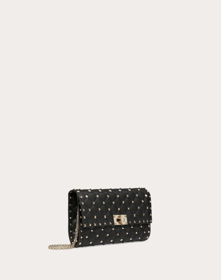 Valentino Handbags Borsa A Tracolla Rockstud Spike In Nappa per Donna in Nero | Valentino IT I Più Venduti