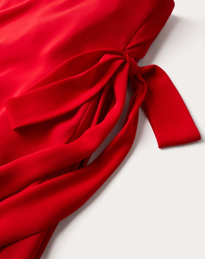 Valentino Handbags Abito Da Sera In Cady Couture per Donna in Rosso | Valentino IT Acquista Ora