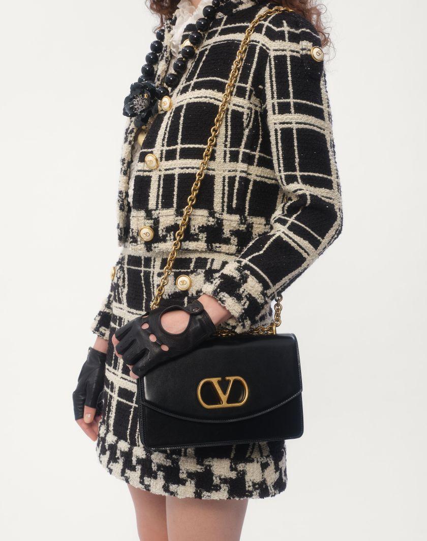 Valentino Handbags Camicia In Chiffon per Donna in Avorio | Valentino IT Prezzo Ridotto