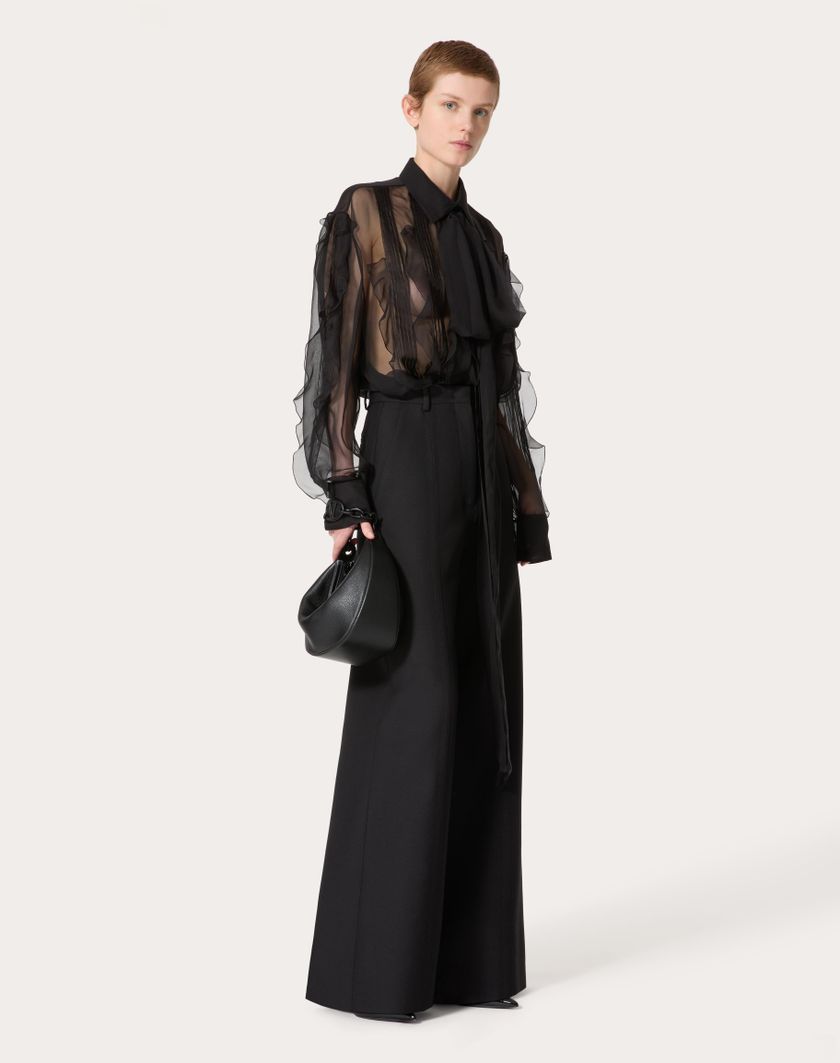 Valentino Handbags Camicia per Donna in Nero | Valentino IT Sconto