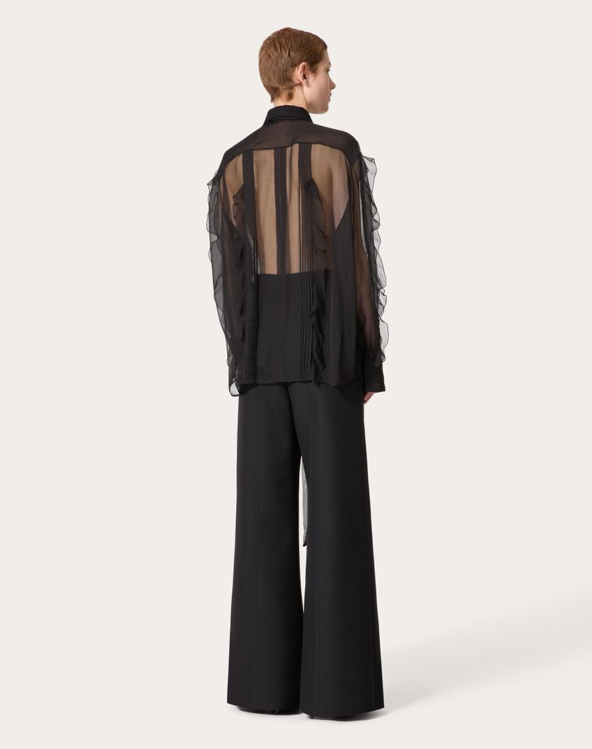 Valentino Handbags Camicia per Donna in Nero | Valentino IT Sconto