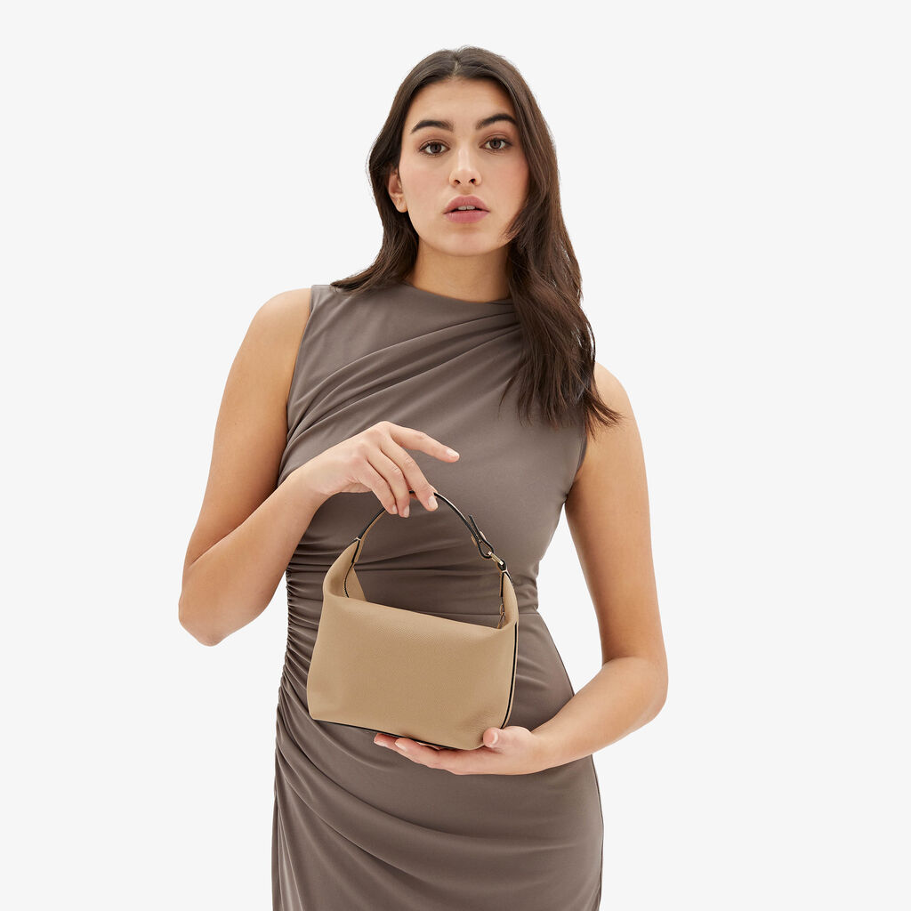 Valextra Borsa a mano da Donna Mochi di Lusso in Pelle Beige | Valextra Prezzo Ridotto