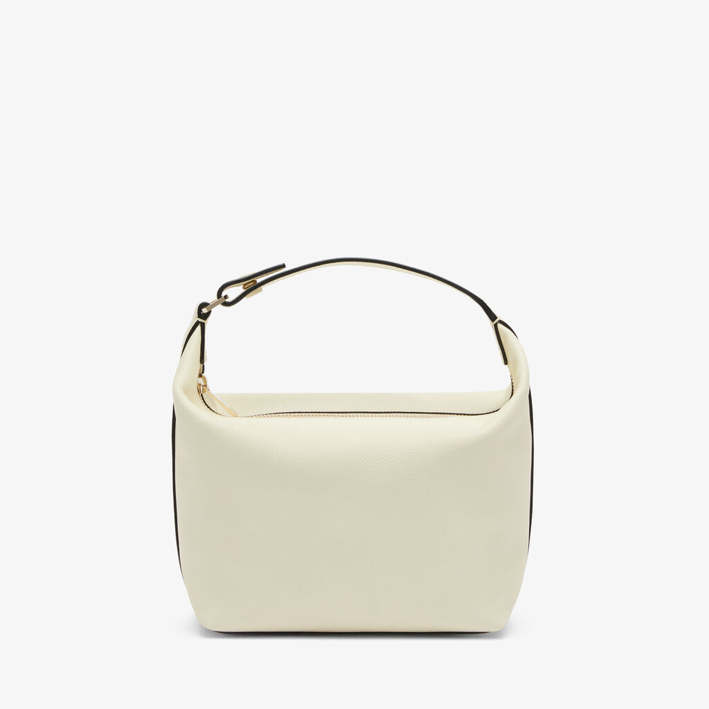 Valextra Borsa a mano da Donna Mochi di Lusso in Pelle Bianca | Valextra