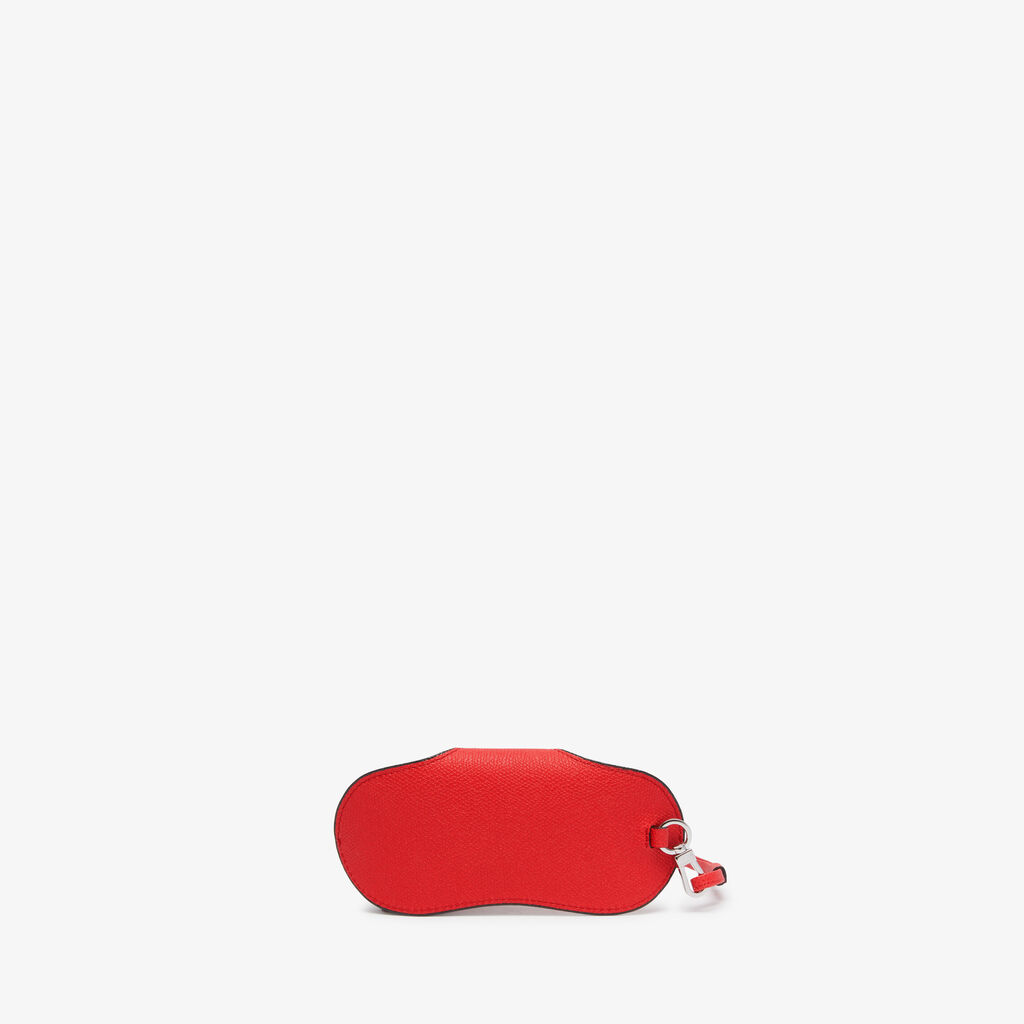 Valextra Porta occhiali da Donna con tracolla in Pelle Rossa | Valextra Spedizione Gratuita
