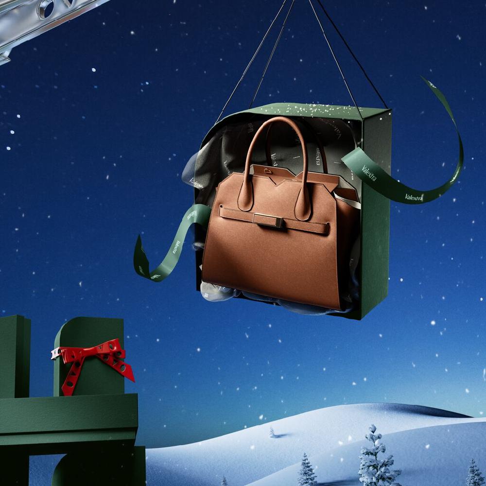 Valextra Borsa a due manici da Donna di Lusso Marrone | Valextra Shopping Online