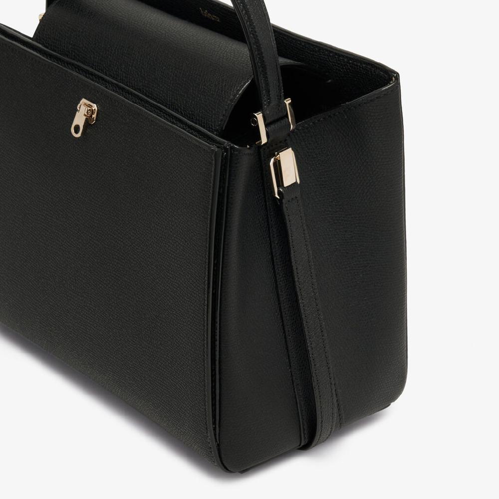 Valextra Borsa a mano da Donna in Pelle Nera | Valextra Brera Saldi