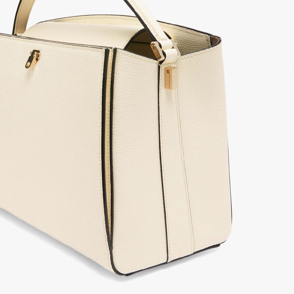 Valextra Borsetta a mano elegante in Pelle Bianca | Valextra Brera Hotsell