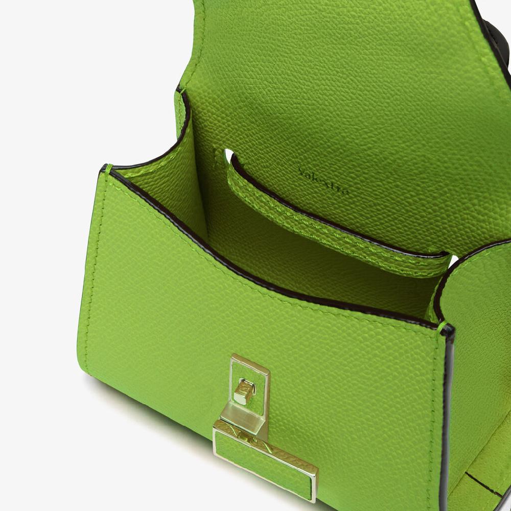Valextra Borsa Cintura da Donna in Pelle Verde | Valextra Iside Prezzo Ridotto