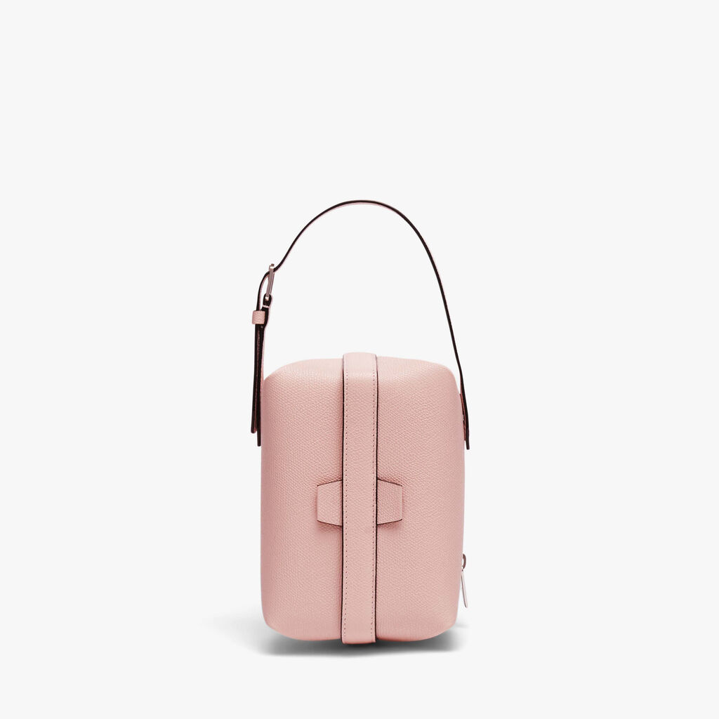 Valextra Borsa a tracolla Mini in Pelle Rosa | Valextra Tric Trac Novità