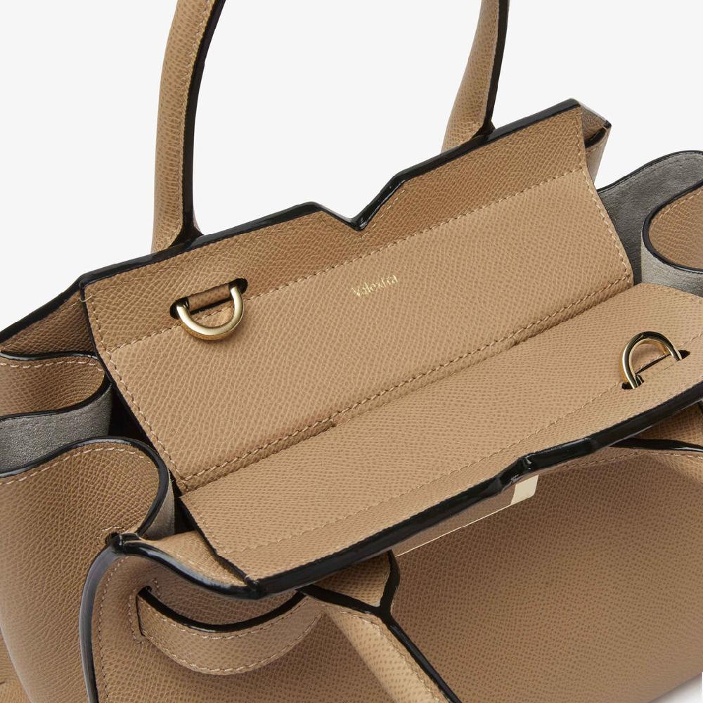 Valextra Borsa a mano da Donna in Pelle Beige di Lusso | Valextra Pezzi Unici