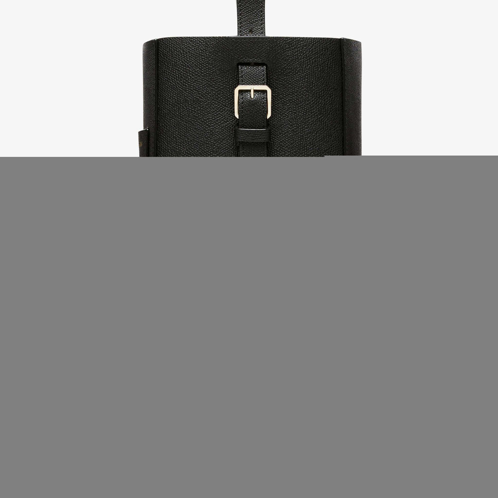 Valextra Borsa a secchiello da Donna in Media Pelle Nera | Valextra Soft Negozi Online