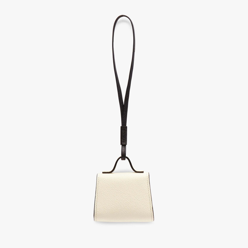 Valextra Charm borsa da Donna in Pelle Bianca e Nera | Valextra Iside Shopping Online