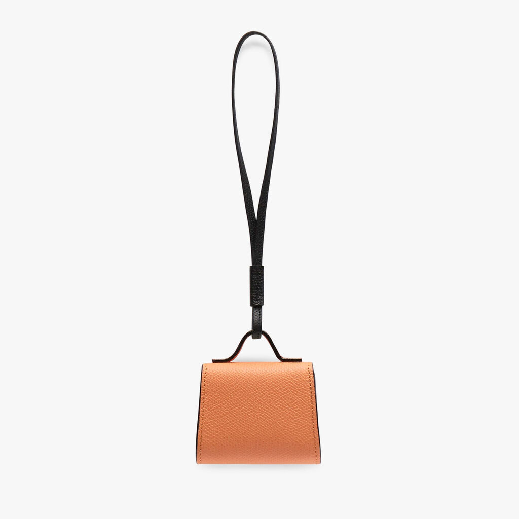 Valextra Charm per borsa da Donna in Pelle Arancione | Valextra Iside Affare Del Giorno