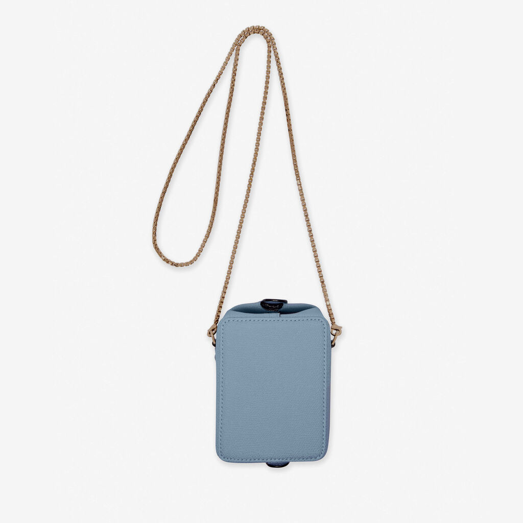 Valextra Borsa da viaggio in Pelle Azzurra | Valextra Tric Trac Sconto