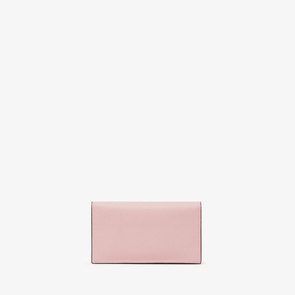 Valextra Portafoglio versatile grande in Pelle Rosa | Valextra Brera Saldi