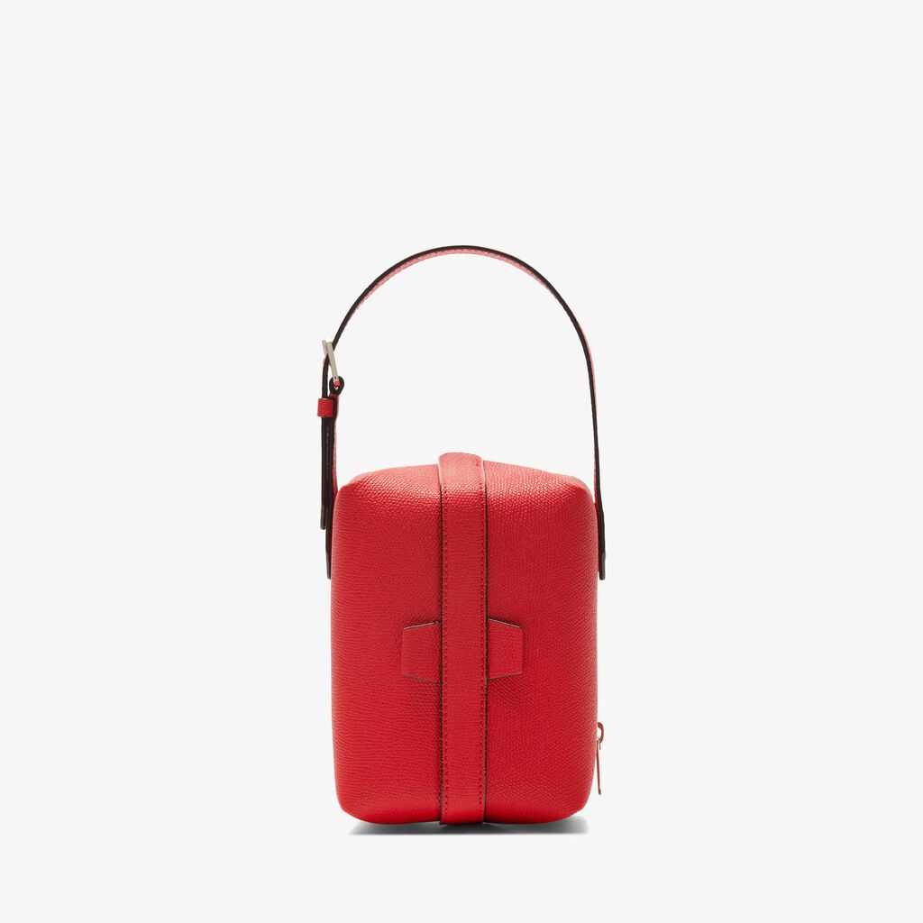Valextra Borsa a tracolla piccola in Pelle Rossa | Valextra Tric Trac Qualità Garantita