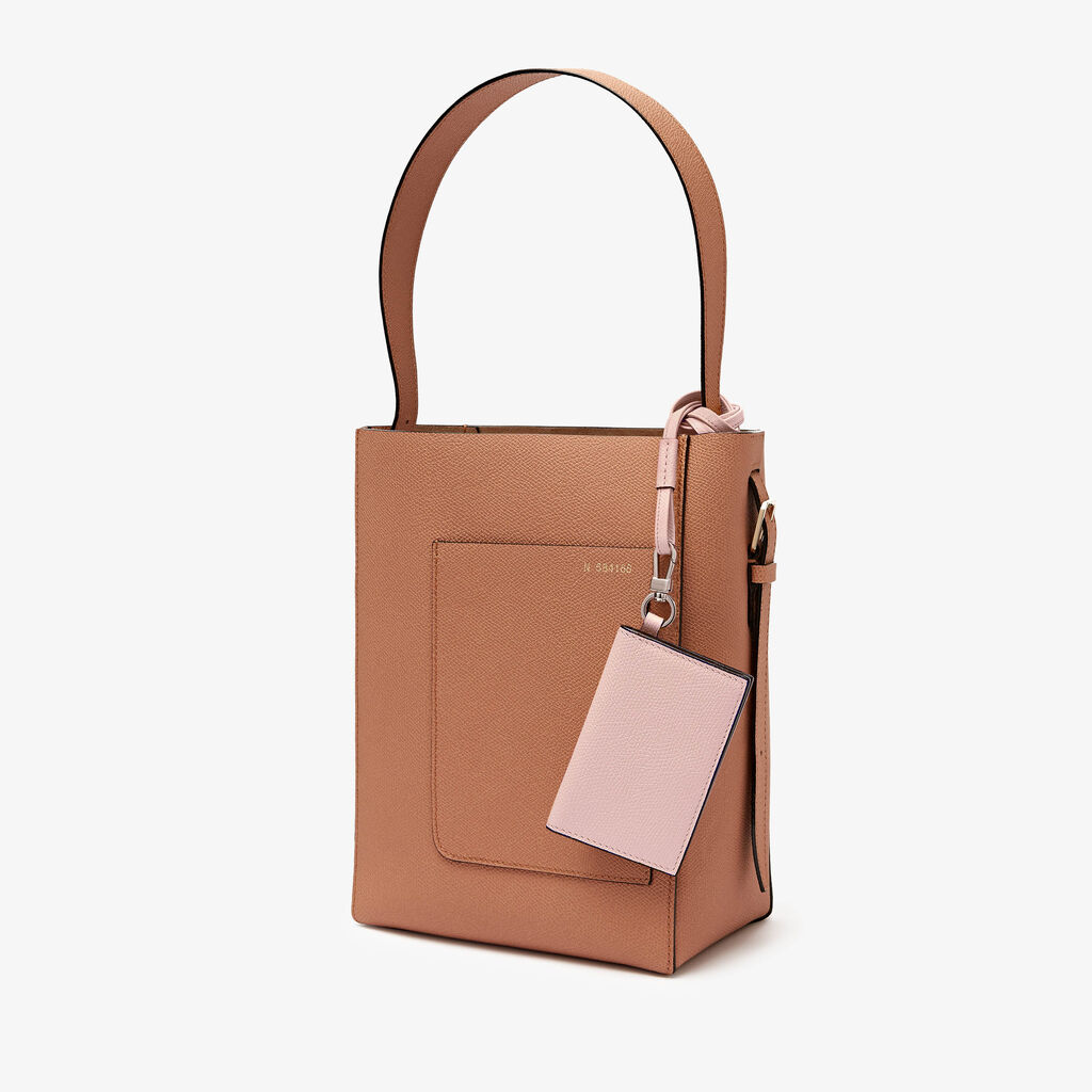 Valextra Porta carte con laccio da Donna in Pelle Rosa | Valextra Pezzi Unici