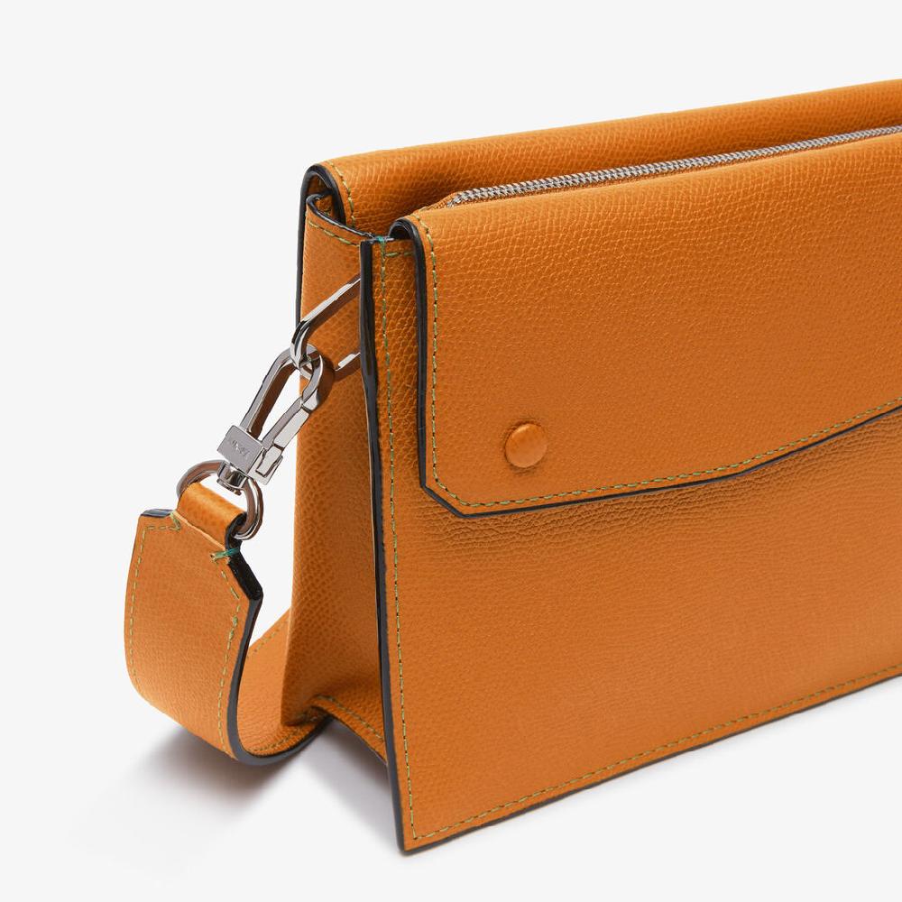 Valextra Borsa marsupio da Uomo in Pelle Marrone | Valextra Pocket Hotsell