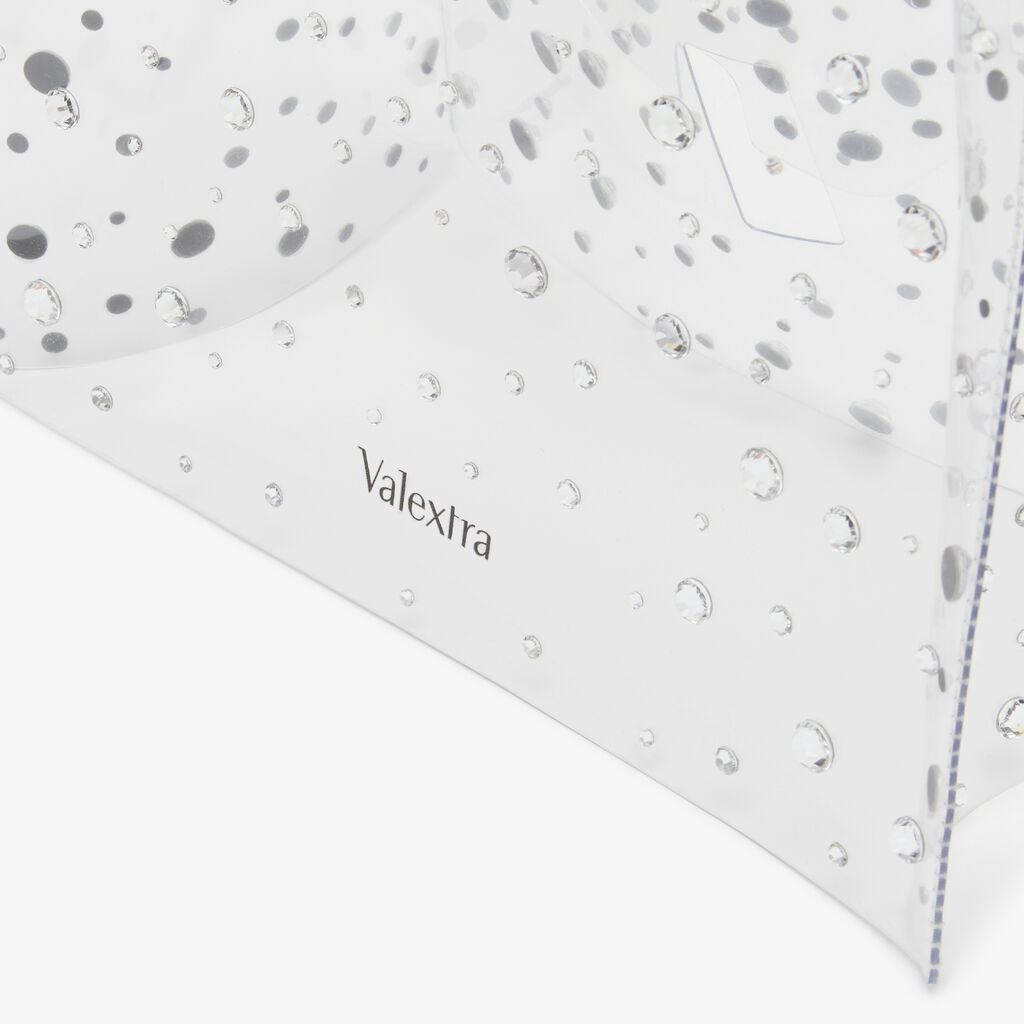 Valextra Impermeabile borsa Donna Trasparente e Argento | Valextra Iside Moda