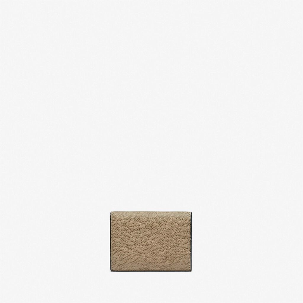 Valextra Portafoglio Bifold in Pelle Marrone Tortora | Valextra Online