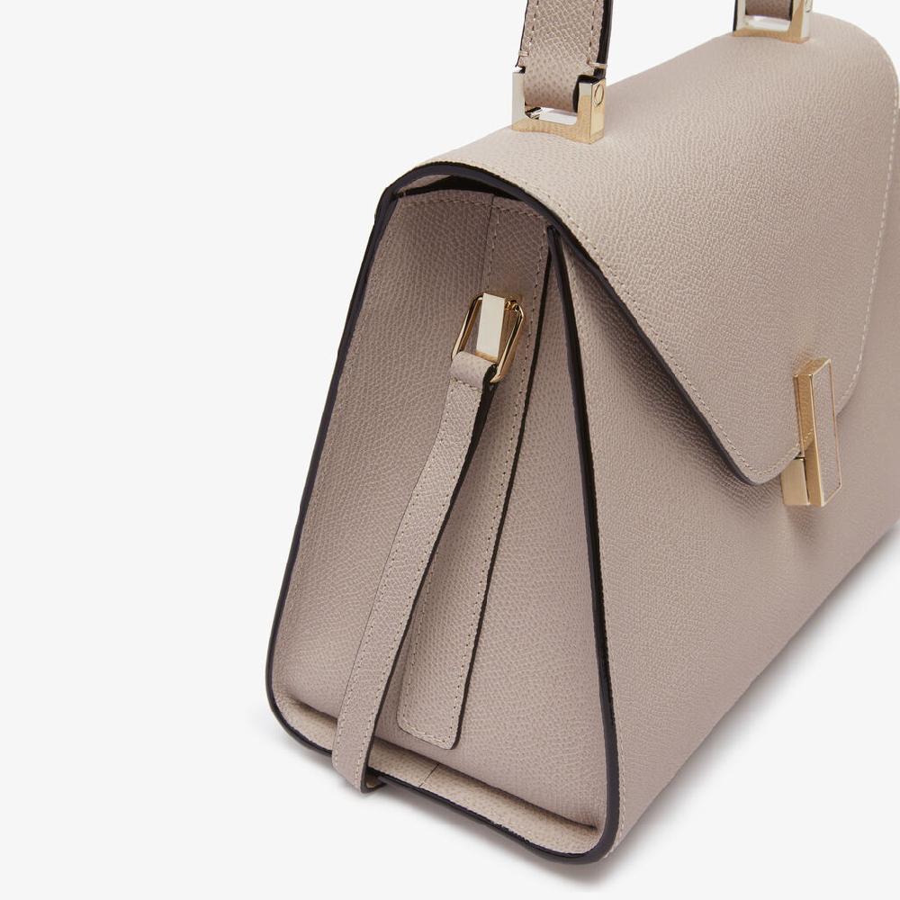 Valextra Borsa a mano da Donna in Pelle Rosa Nude | Valextra Iside Vendita Calda
