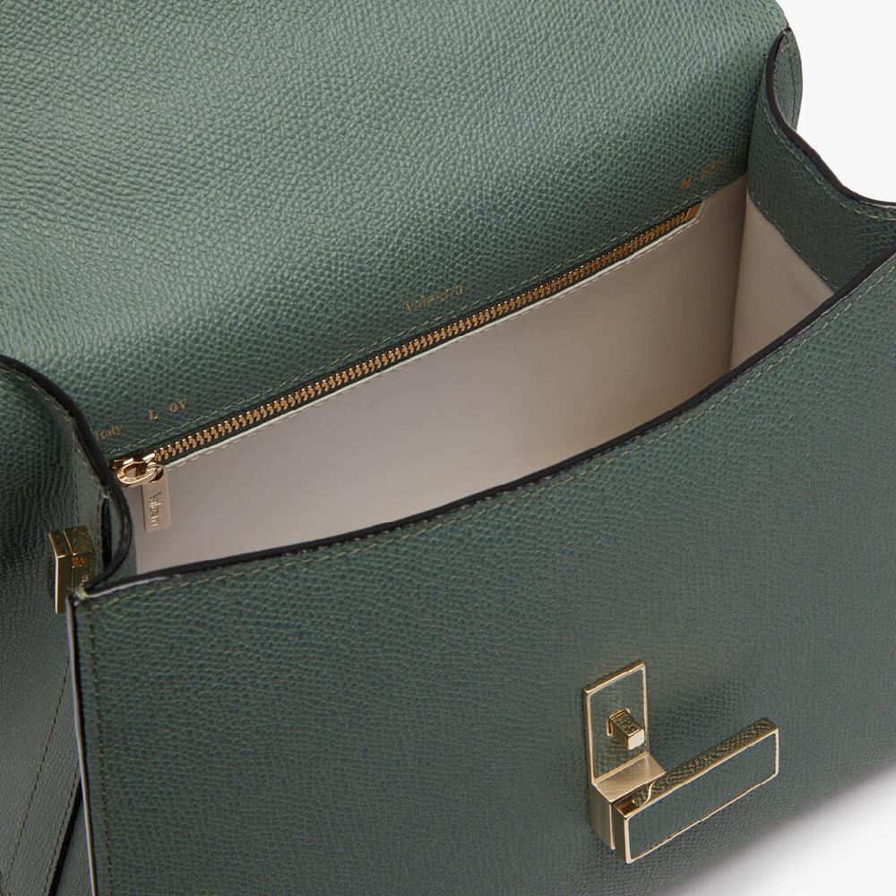 Valextra Borsa a mano da Donna in Pelle Verde di Lusso | Valextra Iside Vendita Economica
