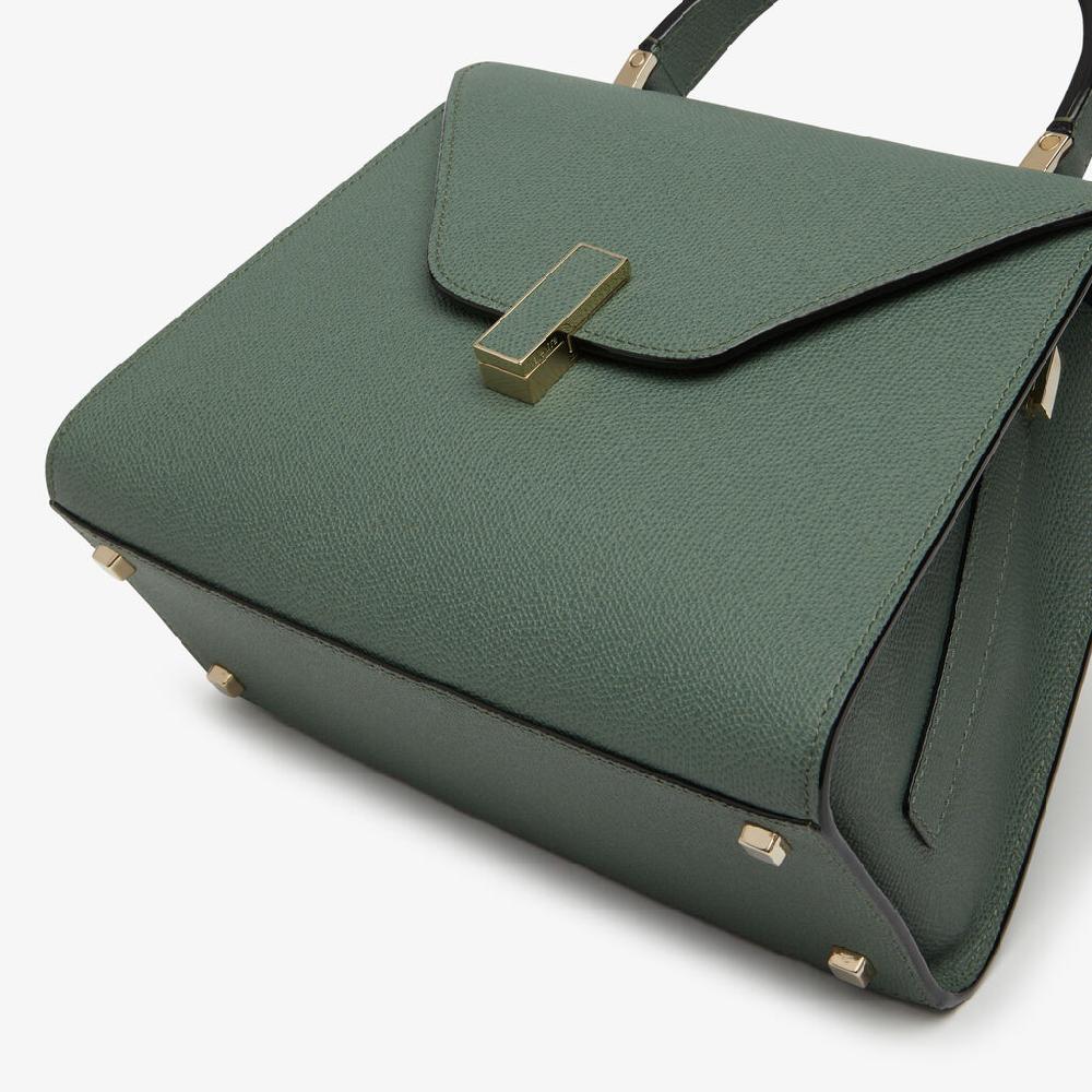 Valextra Borsa a mano da Donna in Pelle Verde di Lusso | Valextra Iside Vendita Economica