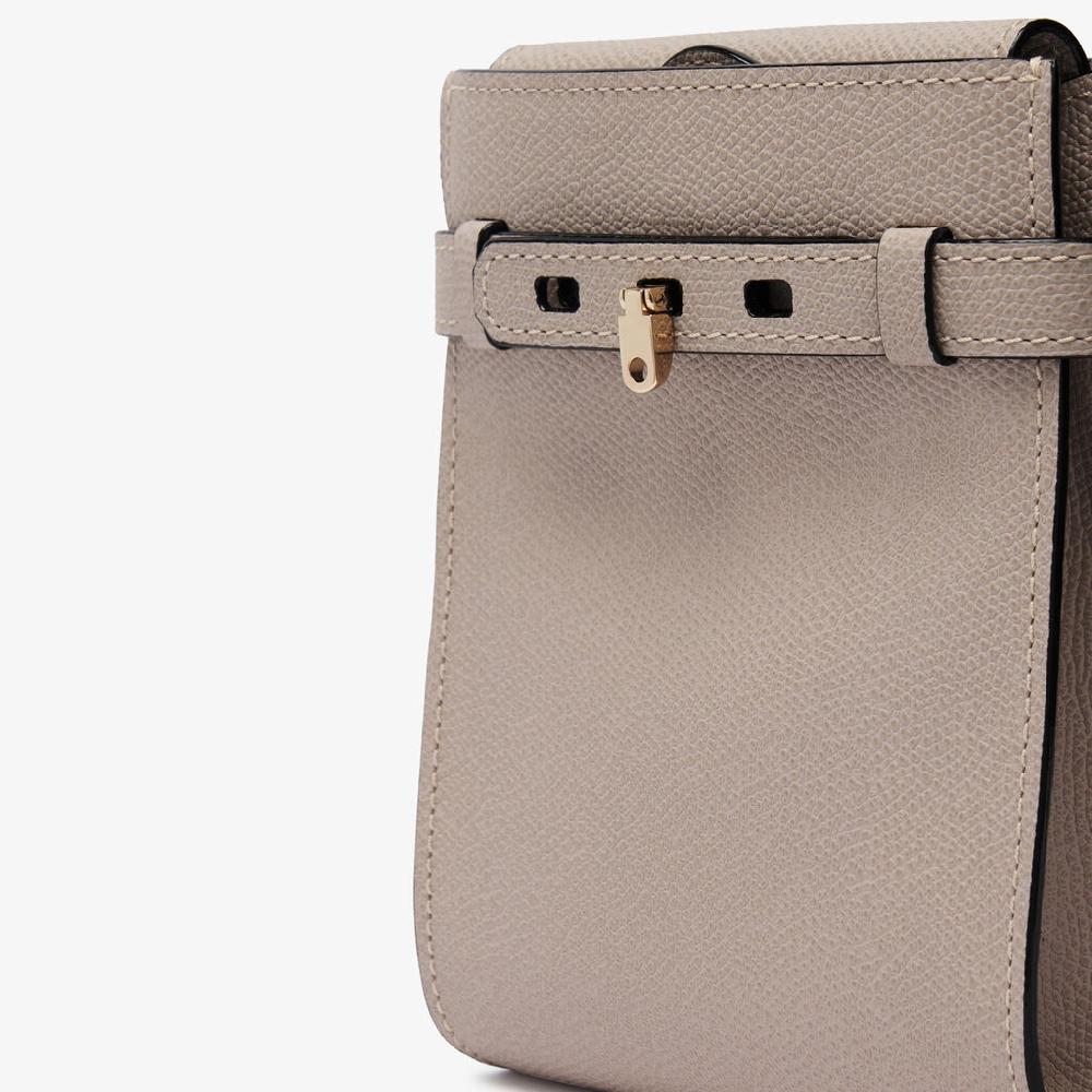 Valextra Borsa piccola da Donna in Pelle Rosa Nude | Valextra Brera 2025