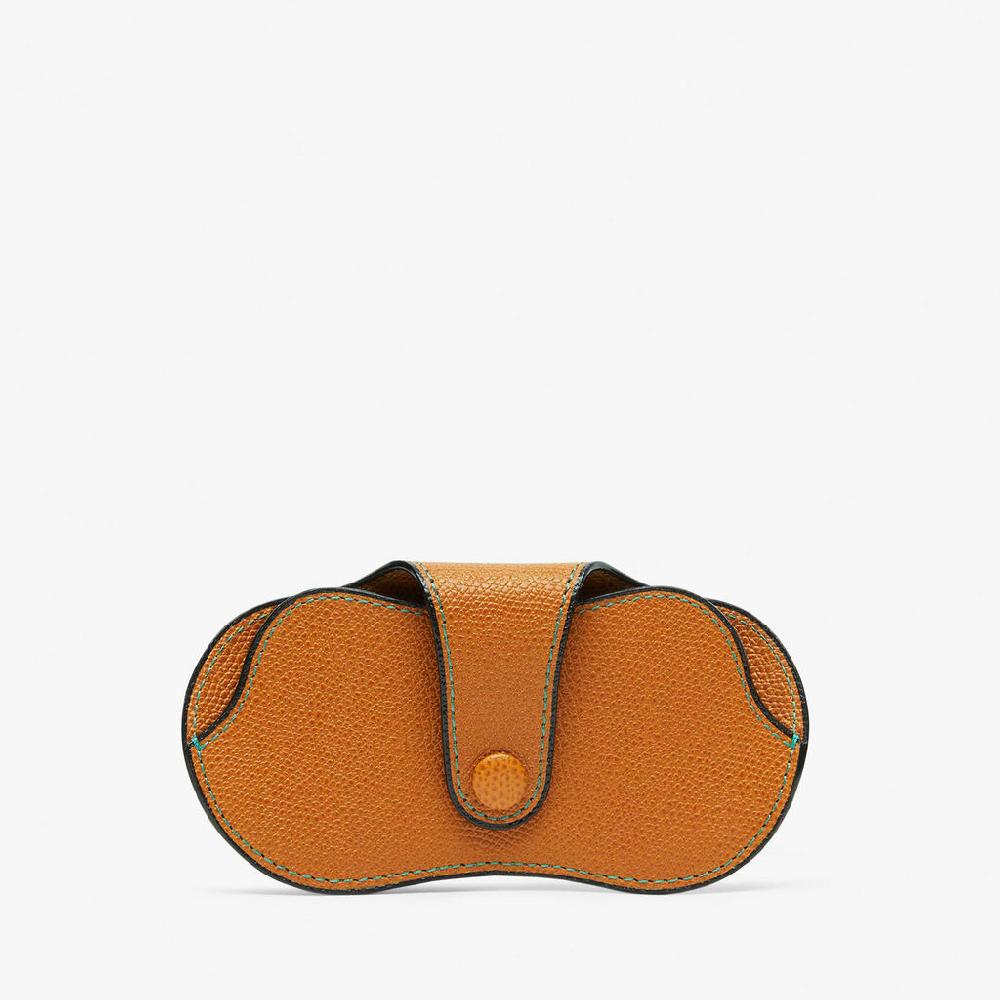 Valextra Custodia occhiali in Pelle Marrone | Valextra Presa