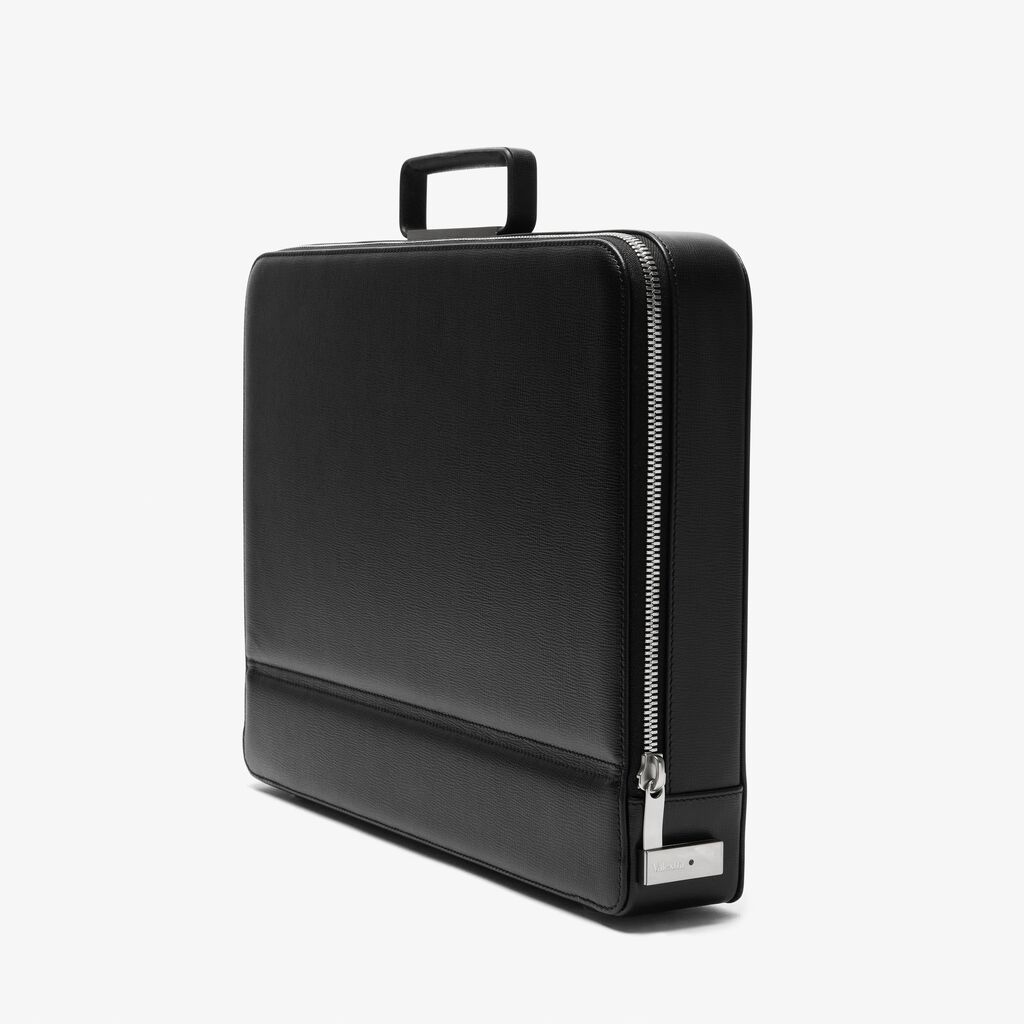 Valextra Valigetta 24 ore: cartella rigida in Pelle Nera | Valextra Premier Outlet
