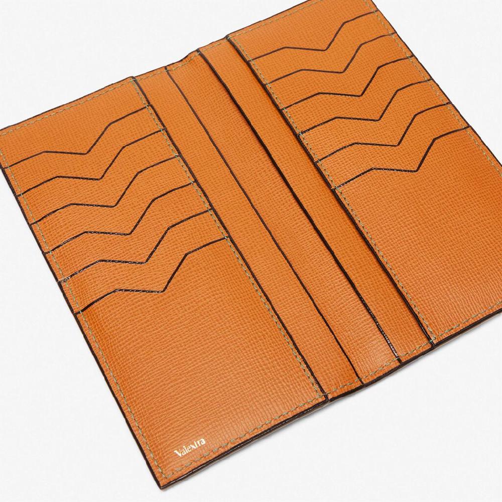Valextra Portafoglio Bifold con tasche in Pelle Marrone | Valextra Hotsell