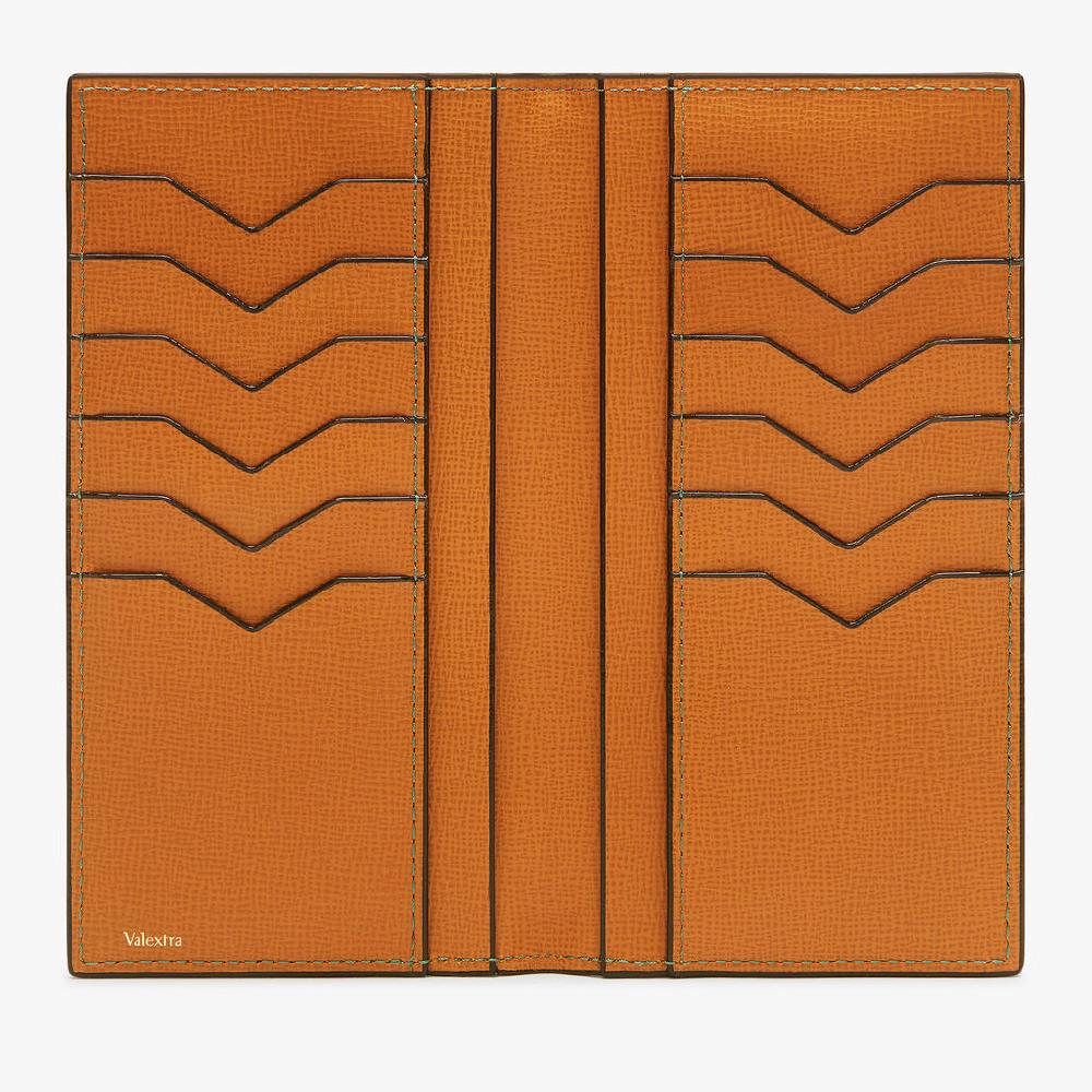 Valextra Portafoglio Bifold con tasche in Pelle Marrone | Valextra Hotsell