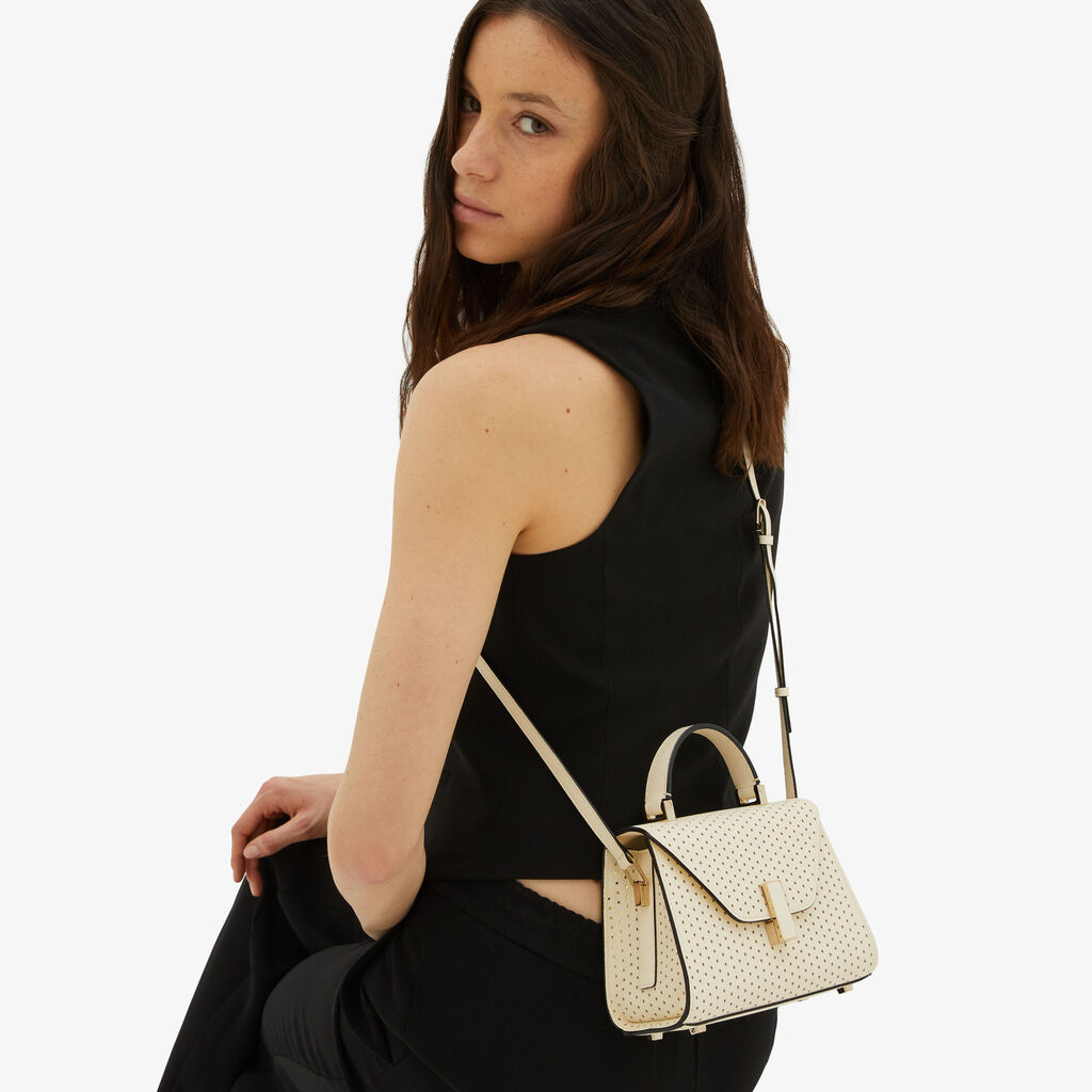 Valextra Borsetta a tracolla da Donna in pelle Gialla | Valextra Iside Black Friday