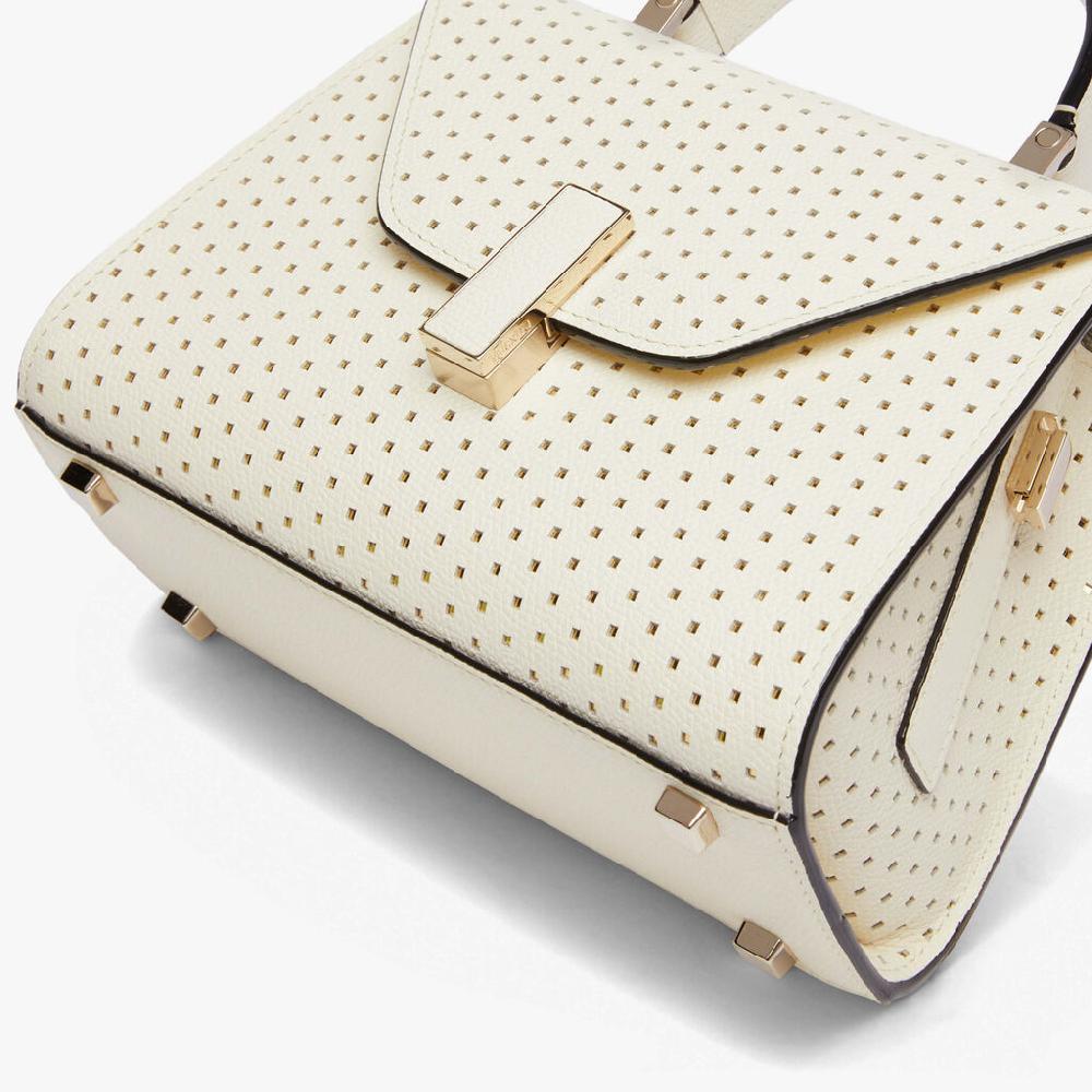 Valextra Borsetta a tracolla da Donna in pelle Gialla | Valextra Iside Black Friday
