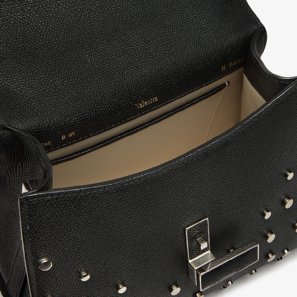 Valextra Borsa a mano da Donna Mini Nera di Lusso | Valextra Iside 2025