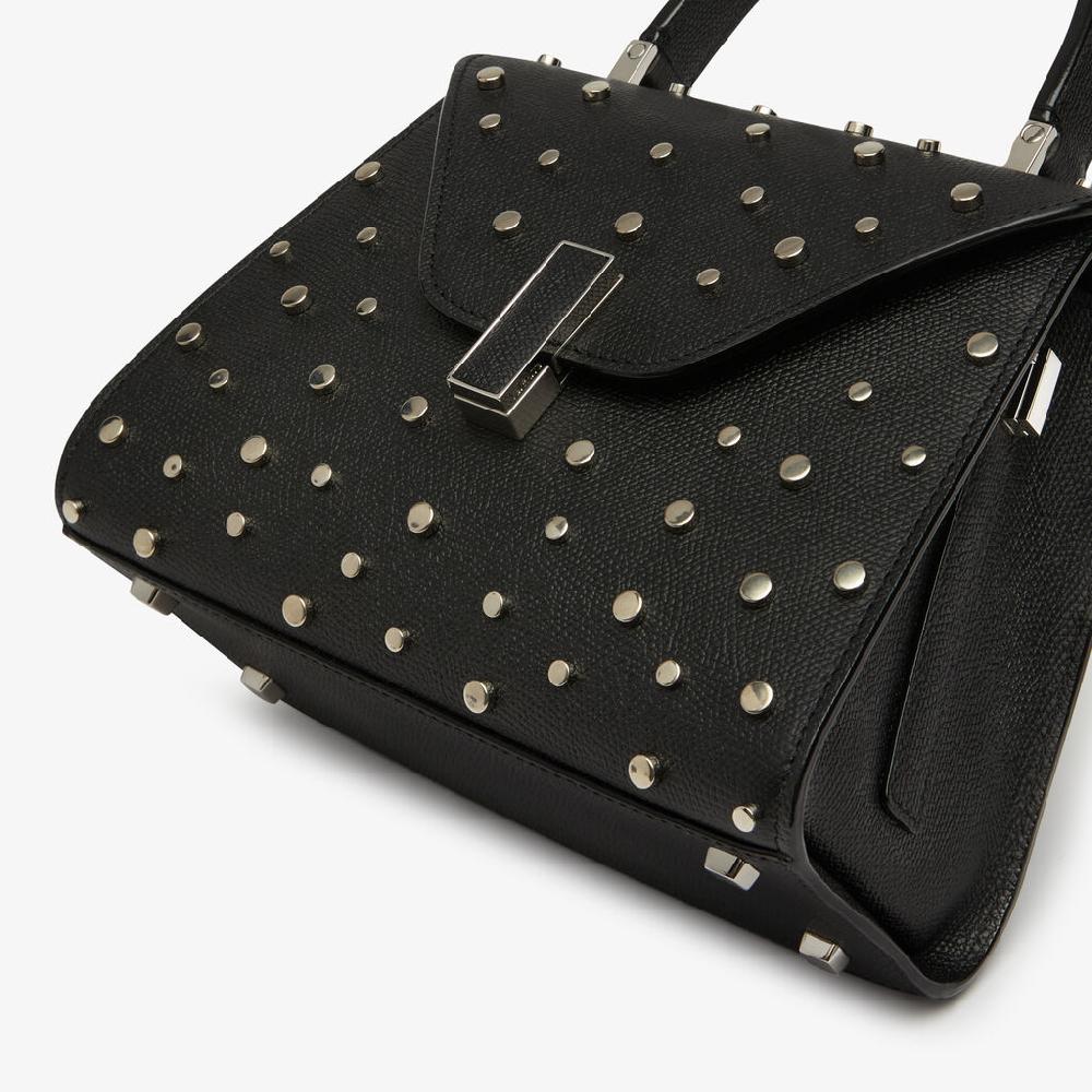 Valextra Borsa a mano da Donna Mini Nera di Lusso | Valextra Iside 2025