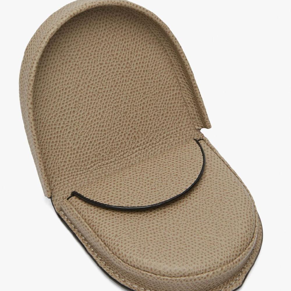 Valextra Portamonete in Pelle Marrone Tortora | Valextra Promozione Limitata