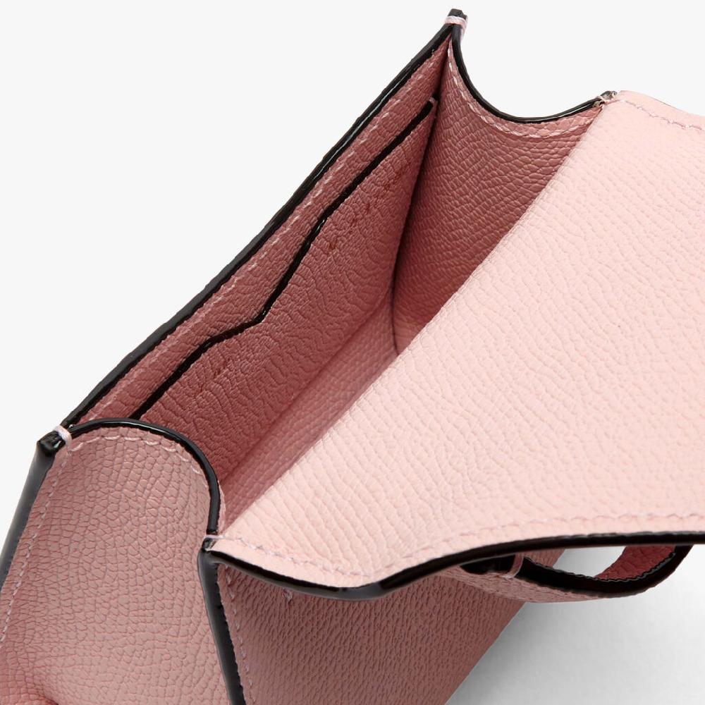 Valextra Borsetta cintura da Donna in Pelle Rosa | Valextra Iside Negozio