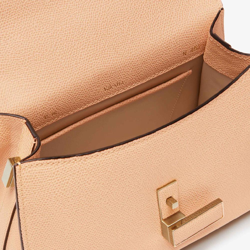 Valextra Borsa a mano Mini in Pelle Rosa Cipria | Valextra Iside Offerta