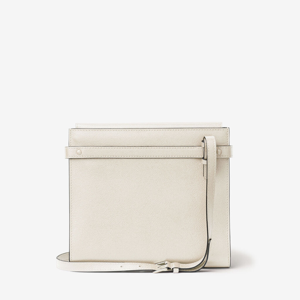 Valextra Borsa a tracolla Mini in Pelle Bianca | Valextra Brera Outlet