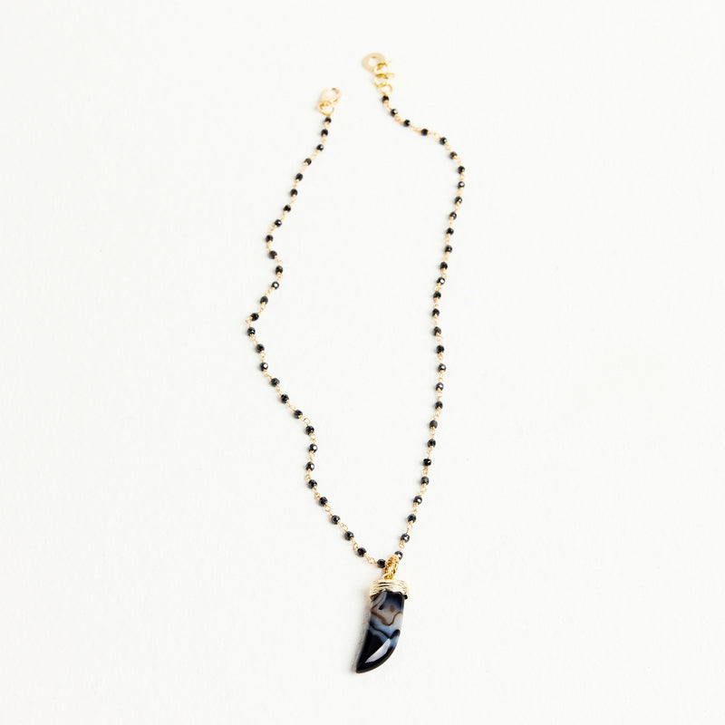 ALMALA COLLANA CORNO | NERO Outlet