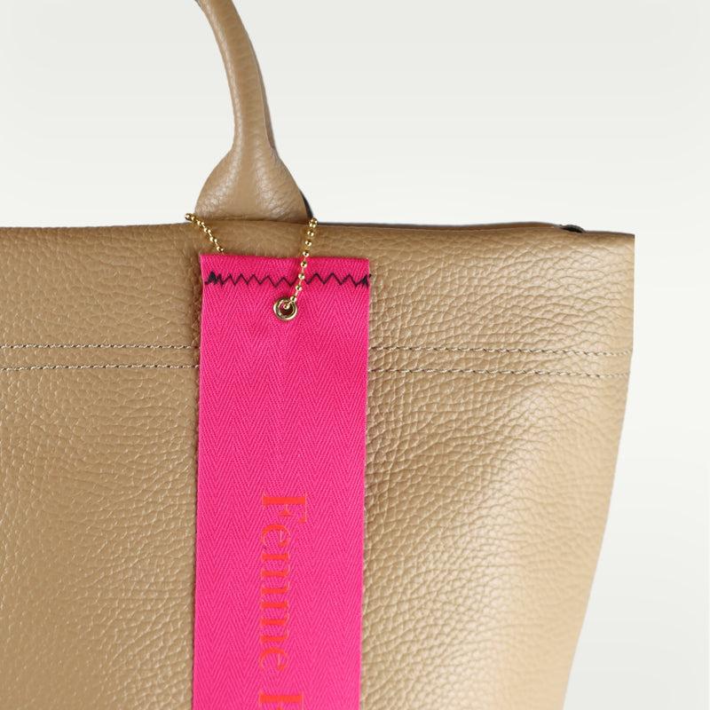 ALMALA SHOPPER NEW YORK | BEIGE Saldi