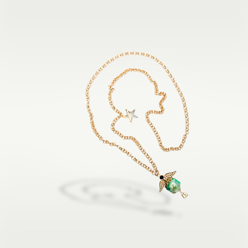 ALMALA COLLANA STONE ANGEL | VERDE Italia