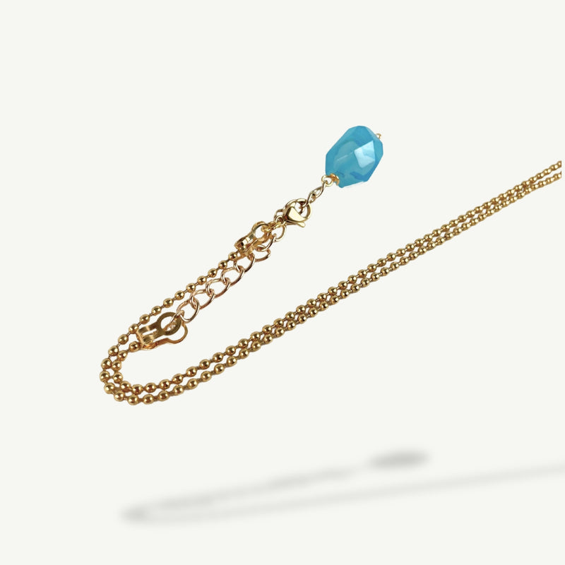 ALMALA COLLANA CUORE STRASS | TURCHESE Qualità