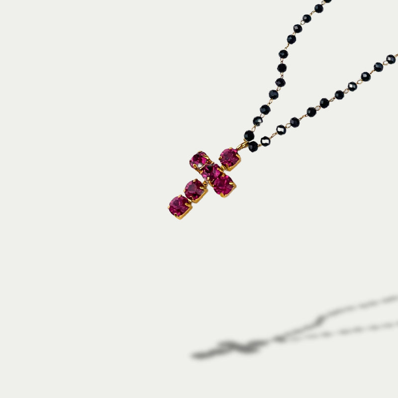 ALMALA GIROCOLLO STRASS | BORDEAUX Pezzi Unici