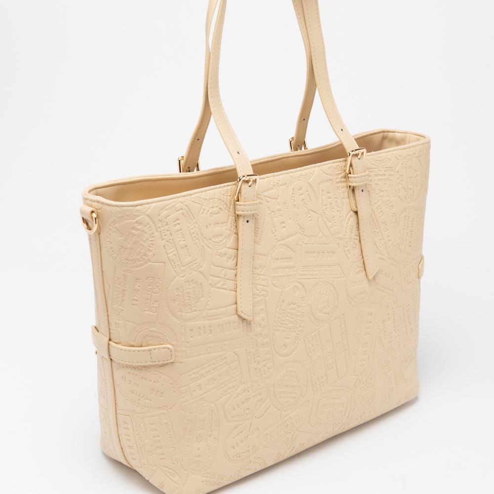 Alv by alviero martini Shopping bag large debossed passport ALV by Alviero Martini – ALVB9201 Shopping Online