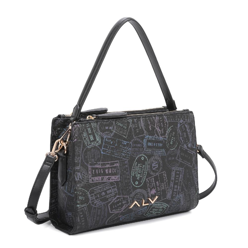 Alv by alviero martini Borsa a spalla Passport Classic – ALVB7108 Sconto
