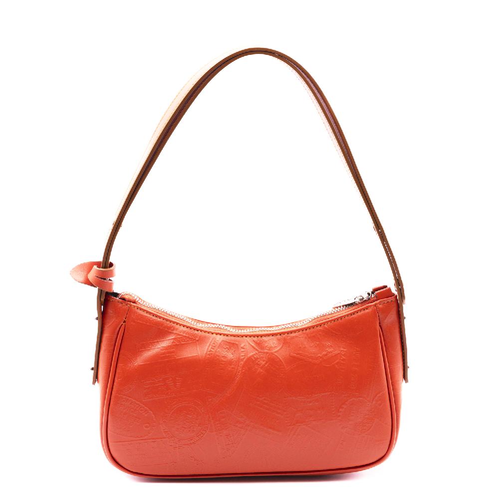 Alv by alviero martini Borsa a mezzaluna in pelle stampa Passport – ALVBT200X 2025
